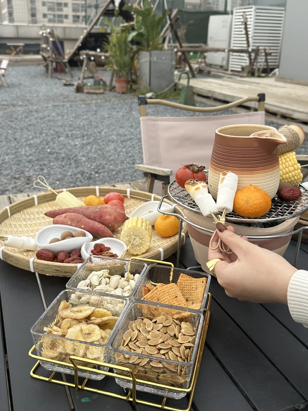 （西安）城墙边上🍂烤火煮茶好去处。。。