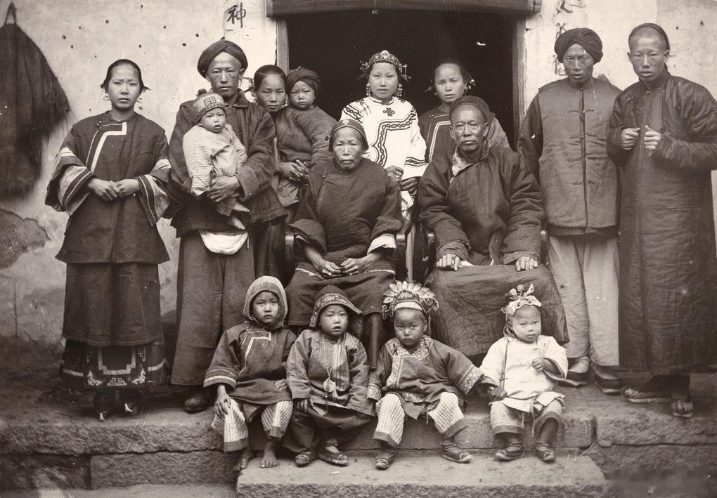 合影，1907年 ​​​