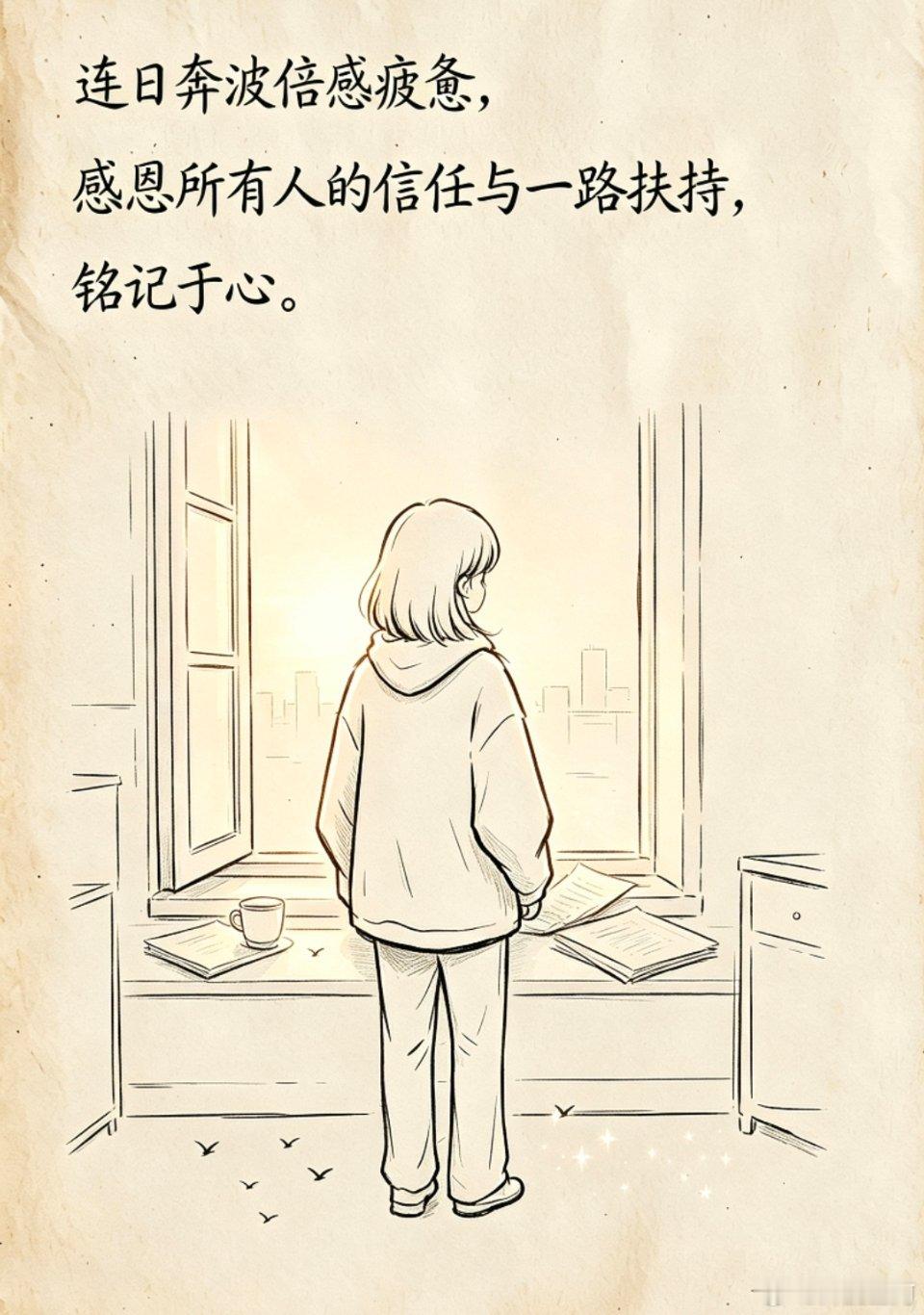连日奔波倍感疲惫，感恩所有人的信任与一路扶持，铭记于心。 太原