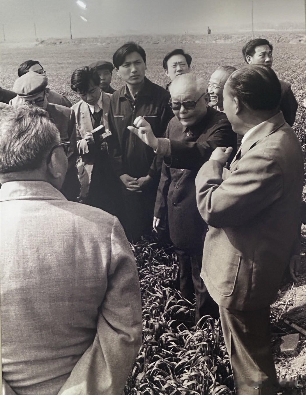 1988年4月16日李先念在河北省滦县农村视察，他经常深入工农业生产第一线，指导