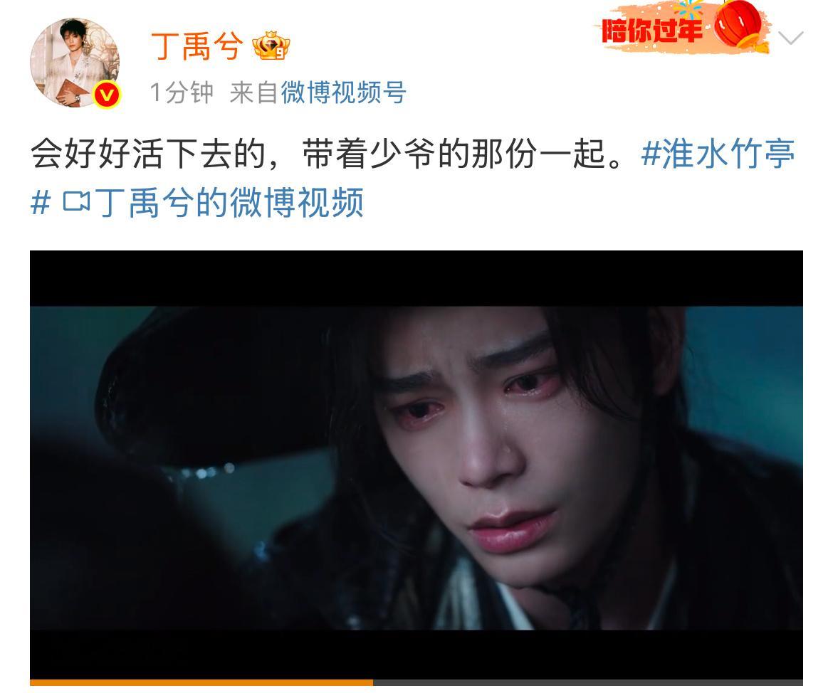 丁禹兮带着少爷那份活下去呜呜呜这个雨夜张正让人心疼，张正回带着少爷那份好好活下去