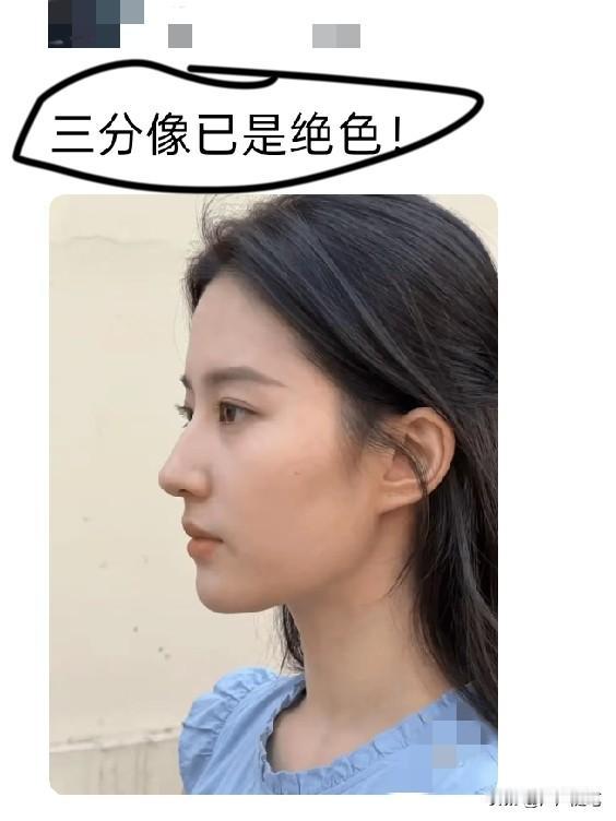这何止三分像，起码也有五分像。