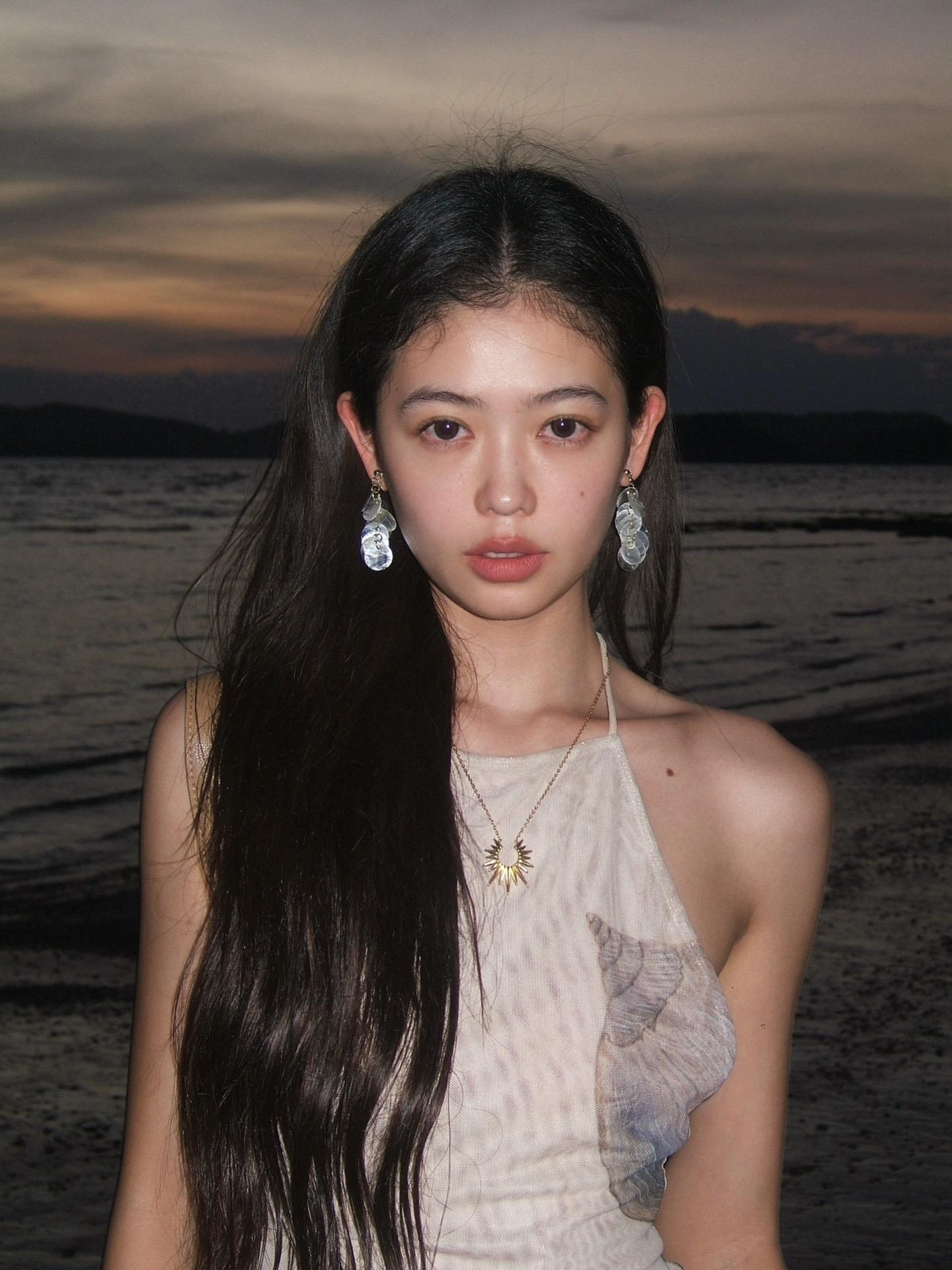 素。让肌肤自由呼吸了一下海风