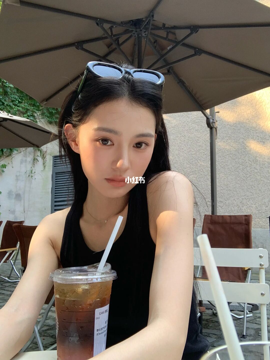 golden hour🌅来杯冰咖啡～