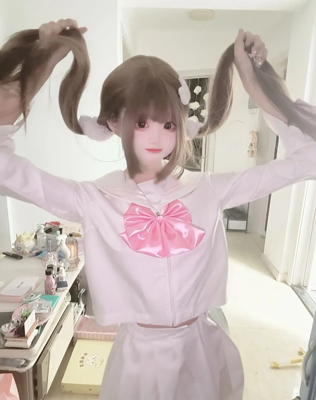 经常有人问我 你是怎么做到这么可爱的 唉 对此我也很无奈只能说是天生萌...