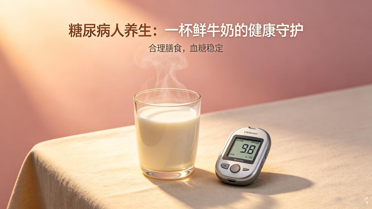 糖尿病人每天早上喝鲜牛奶，好处真不少
 
好多糖友都不敢喝牛奶，怕升血糖，其实纯