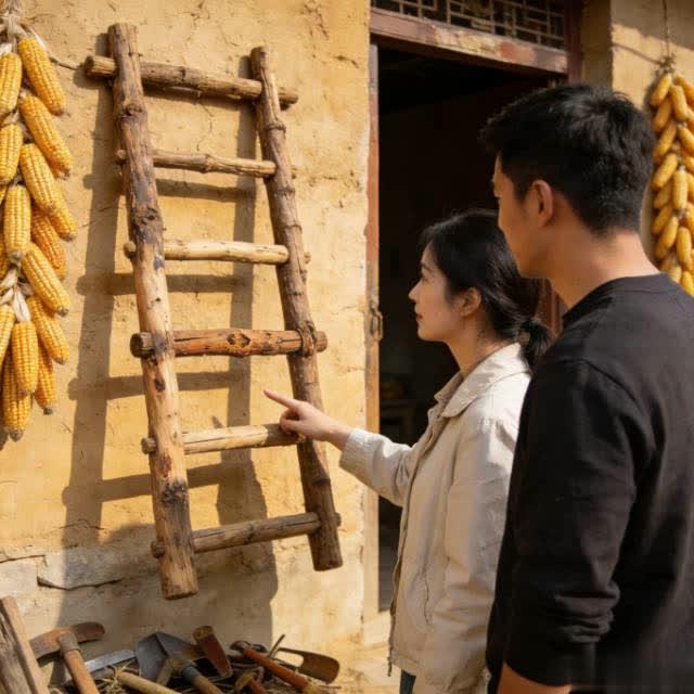 女子跟男友回老家见木棍梯子惊呆：最朴素的家，藏着最真的温暖
 
女子跟着男友回农