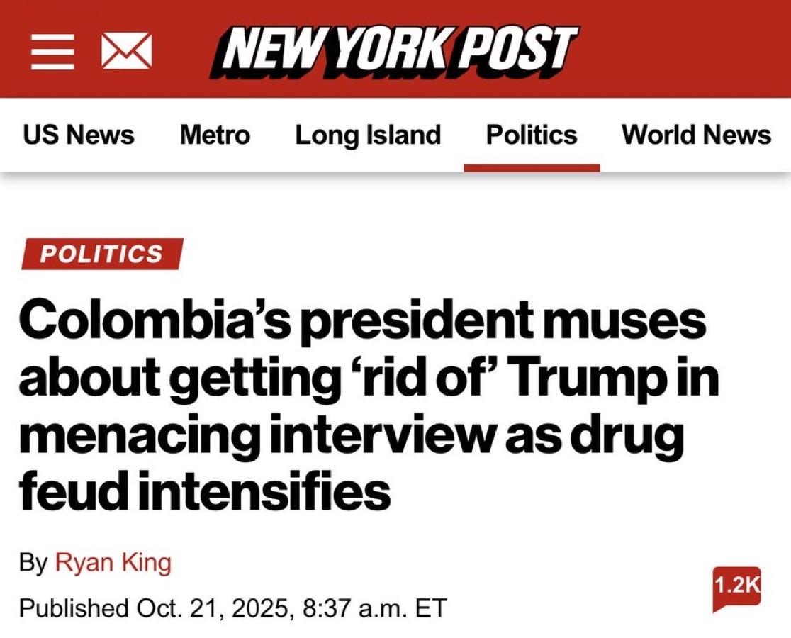 美国必须在新年之前完成在委内瑞拉的任务。但紧接着，我们将转向下一个紧迫的威胁：哥