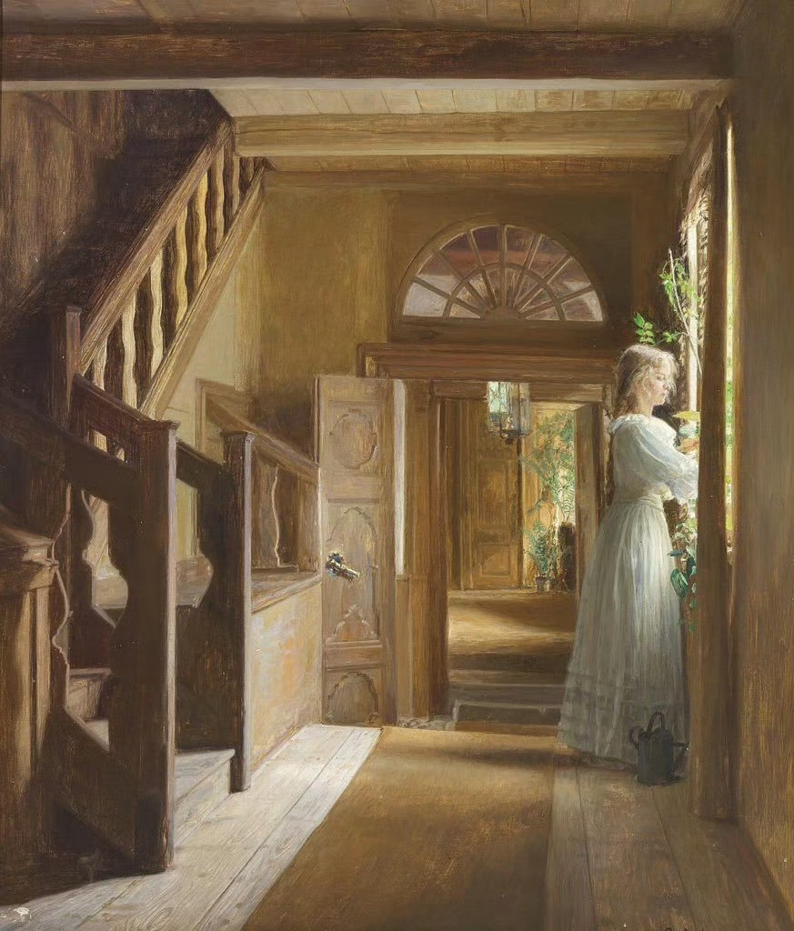 Georg Achen, Interior, 1907 
