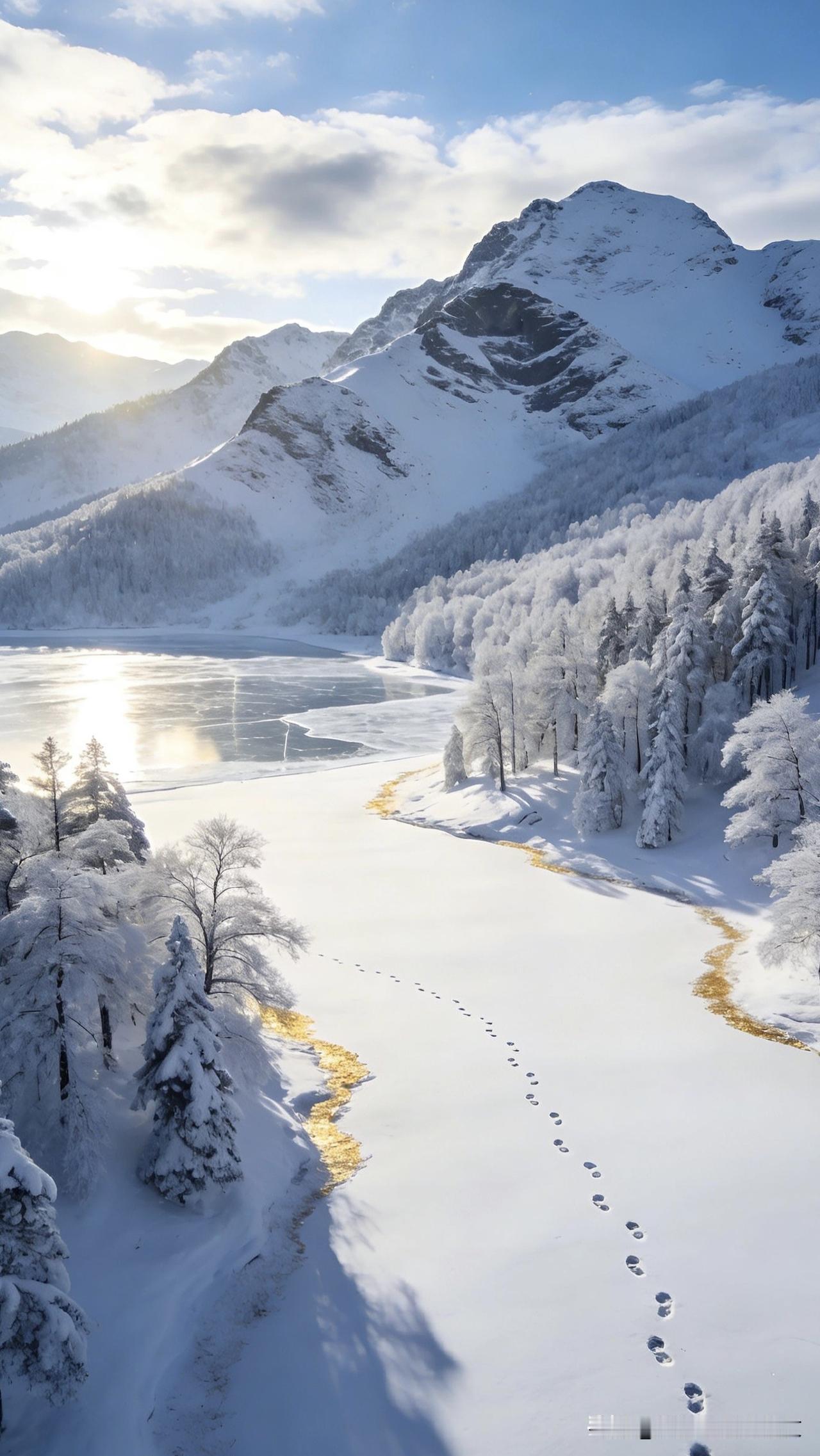 我们总忙着追春的繁花，却总忽略冬的寒雪，也是岁月最慷慨的留白。

冬有冬的凛冽，