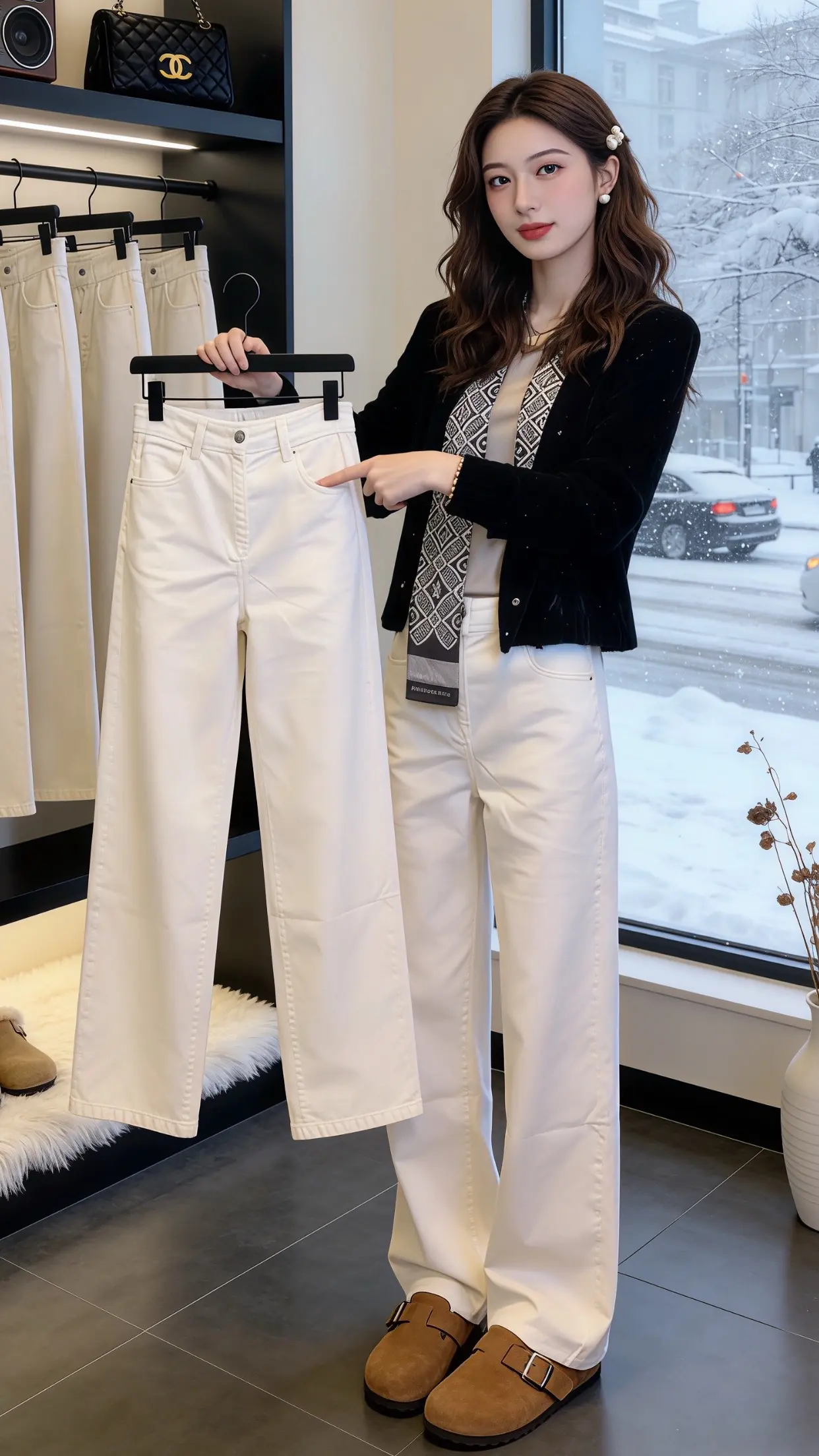 显高显瘦显腿长 牛仔裤 穿出自己的风格 过年就要美美哒 春款上新