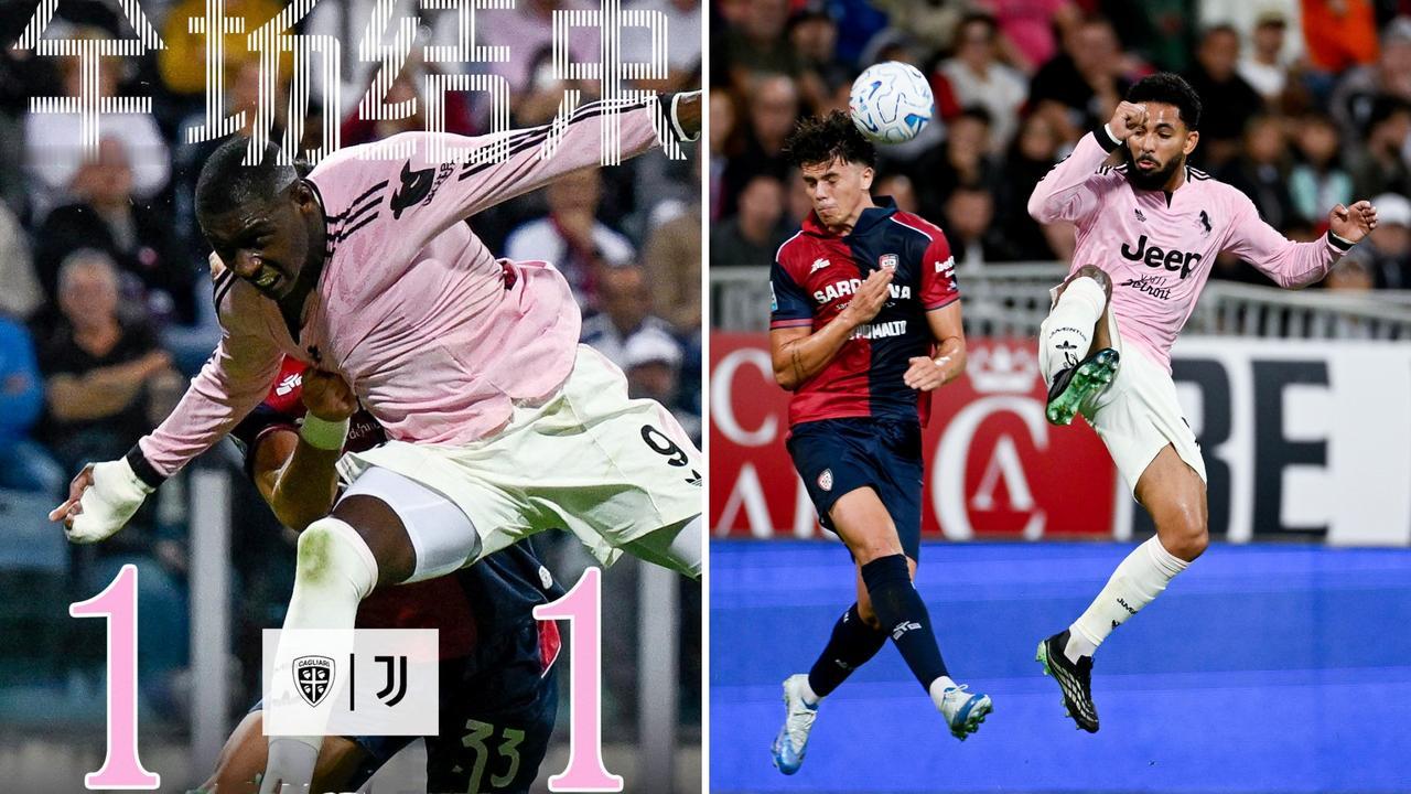 意甲：尤文图斯客场1-1卡利亚里，积11分排名第六位。
丹尼尔·马尔蒂尼打破僵局