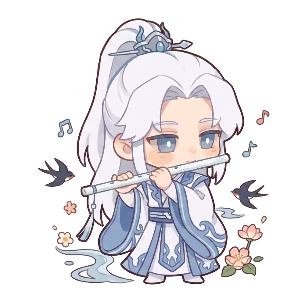 仙逆王林[超话]   早鸟解锁q版王林人物这也太可爱了吧[流鼻血]仙逆动画剧场版