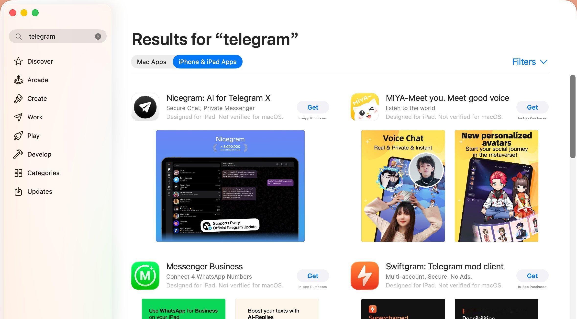 【Telegram 已从全球 App Store 下架】截至周一晚间，部分地区的