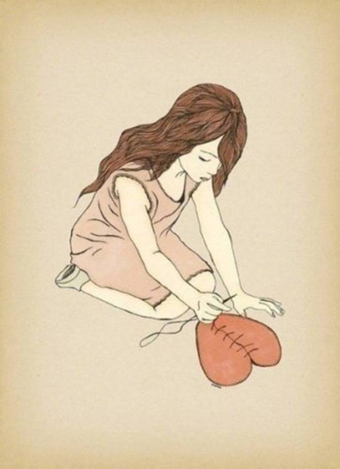 “ 我把小半的心送你  剩下的大半  用来装你 ” 