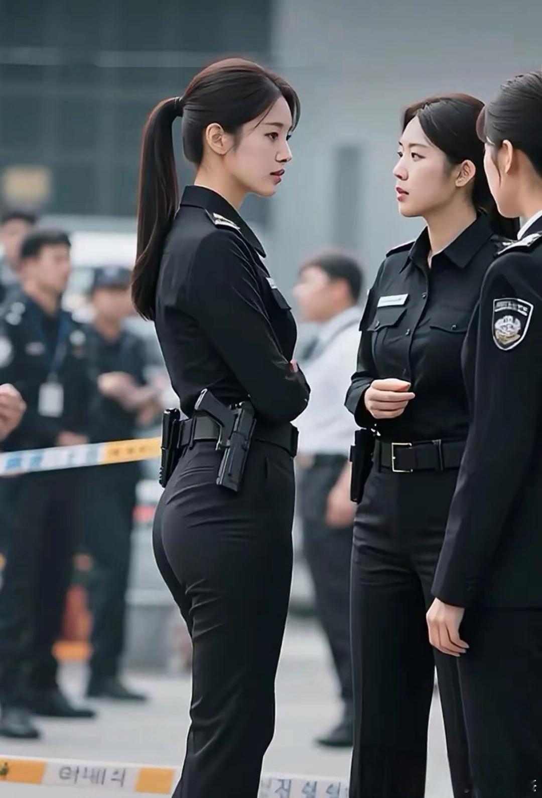 韩国女警，这是什么警衔？ ​​​