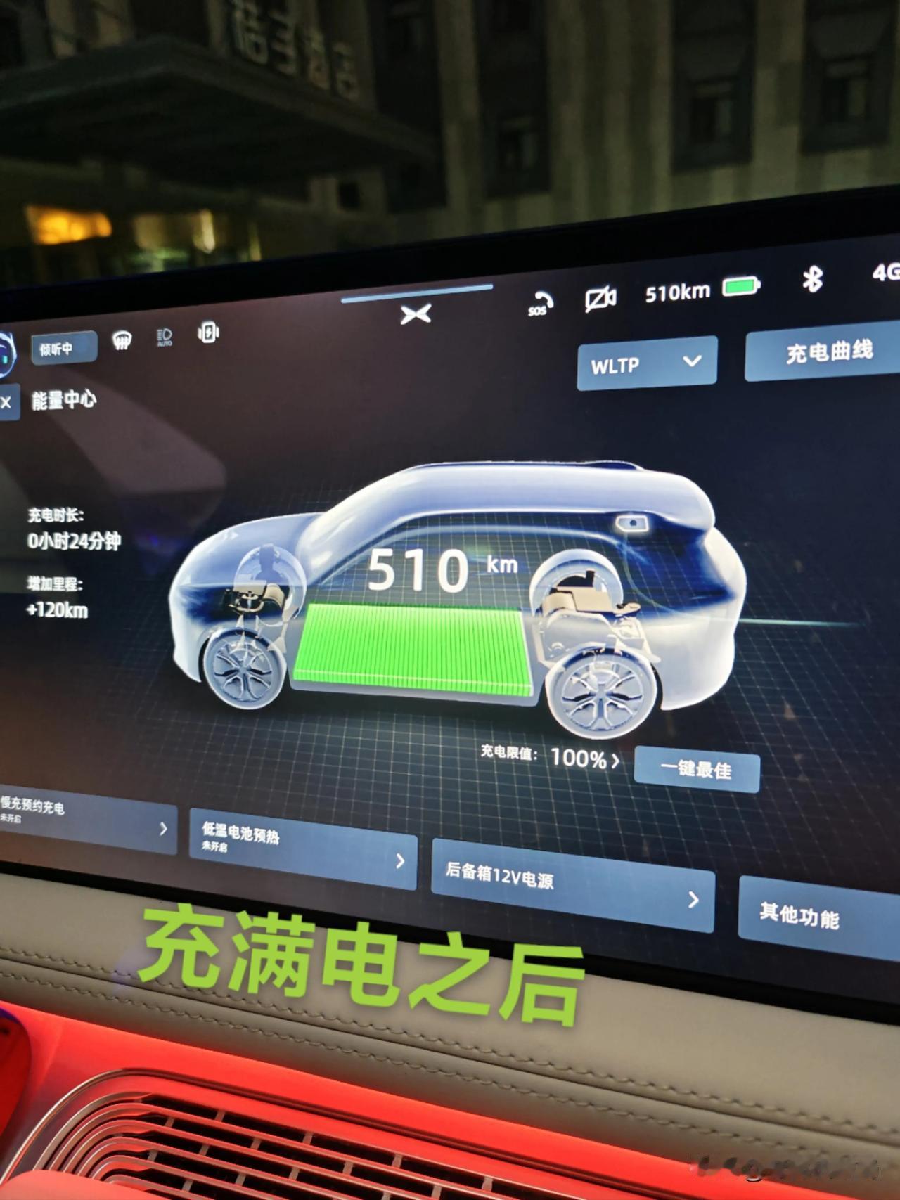 看来纯电车的舒服和续航不能两全，真是一点儿也不冤枉。今天我们在高速上，室外温度-