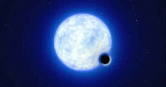 银河系外的“邻居”星云被发现了一个罕见的休眠黑洞