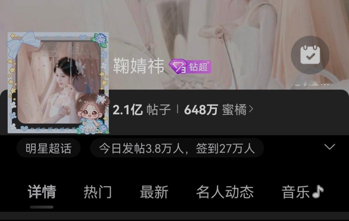 📣鞠婧祎超话发帖破2.1亿，坐等鞠姐来战！ ​​​