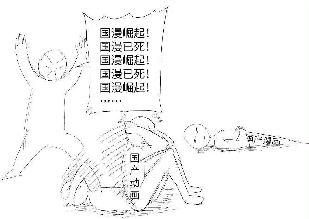 国漫现状be like：这图我看一次笑一次，很写实，各家国动制作组能不能稍微多点