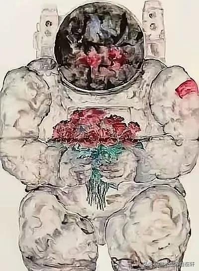 清华美院丁荭教授画笔下的航天英雄？
简直在侮辱“清华”二字！
或者说，
清华在侮