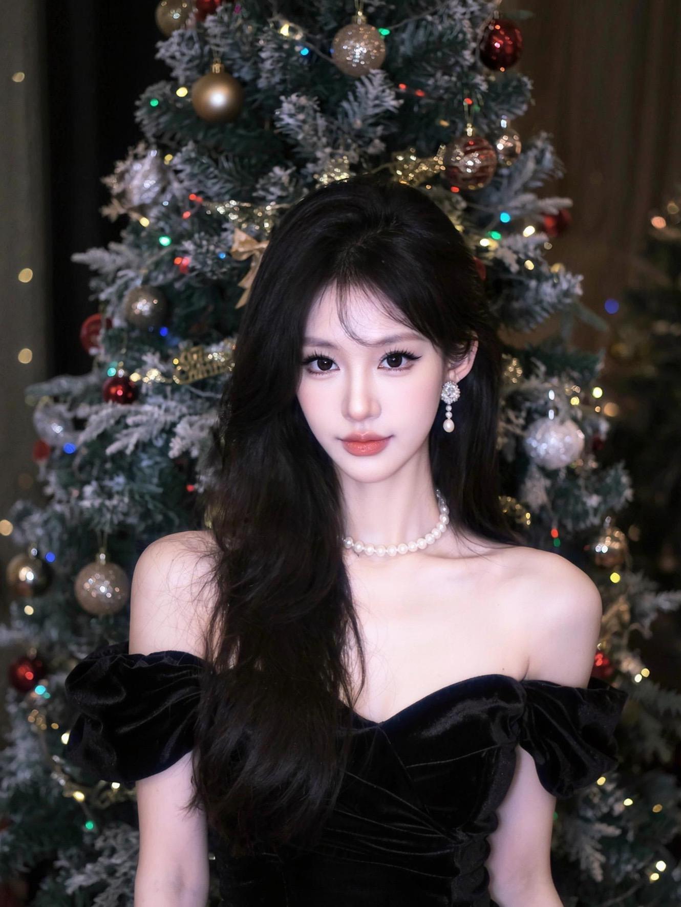 圣诞老人 如果你听见我的愿望就拜托你用长长的线把我和我所珍视的人永远永...