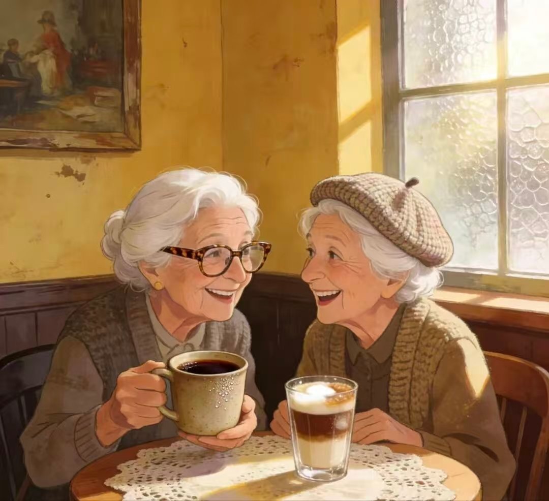 七旬奶奶用千问请闺蜜吃汤圆 朋友绝对说得上是难得可贵的财富，尤其一段友情可以一直