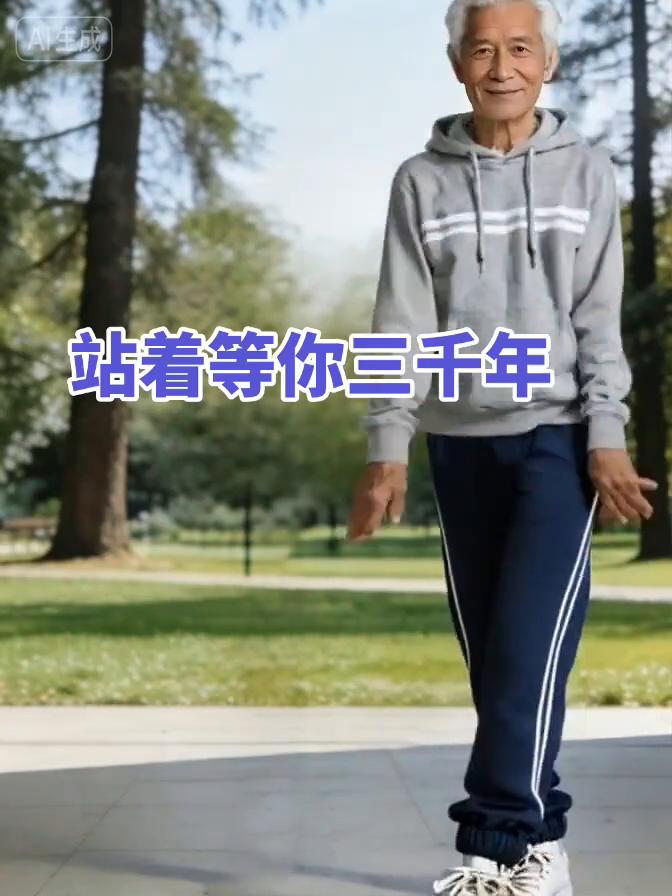 站着等你三千年。