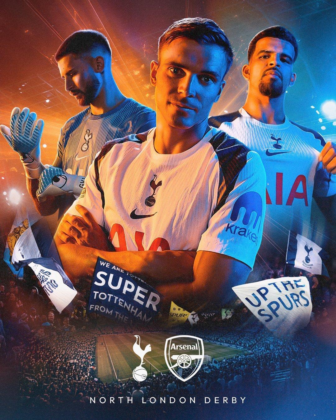 MATCHDAY 🤍🆚 阿森纳🏟 热刺球场🏆 英超⏰ 4.30pm 🏴