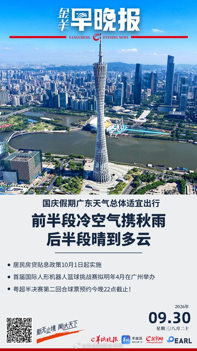 #金羊早晚报##最强厄尔尼诺将影响我国秋冬##油价暴跌黄金飙涨#  国庆假期广东