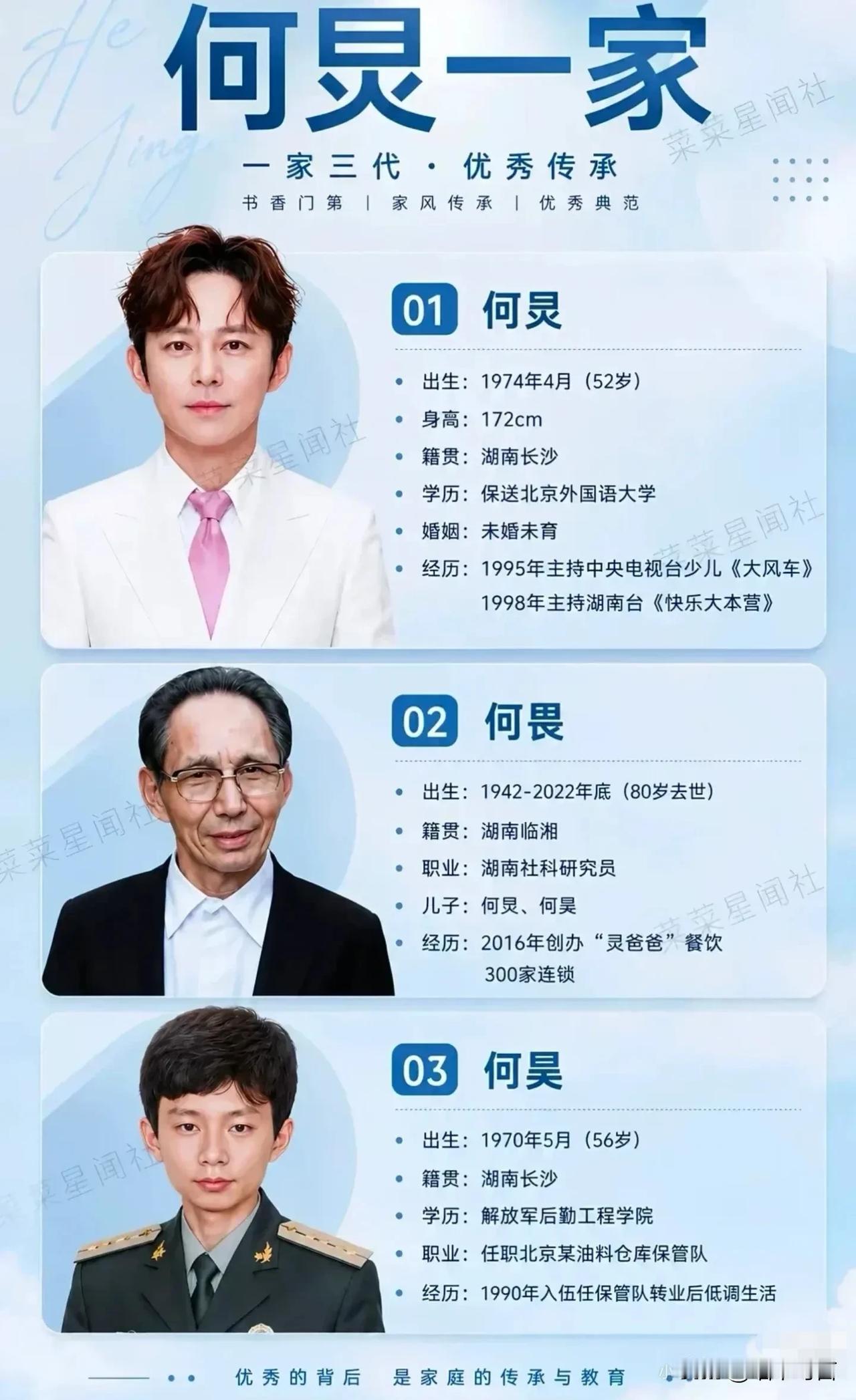 何老师一家都这么优秀。