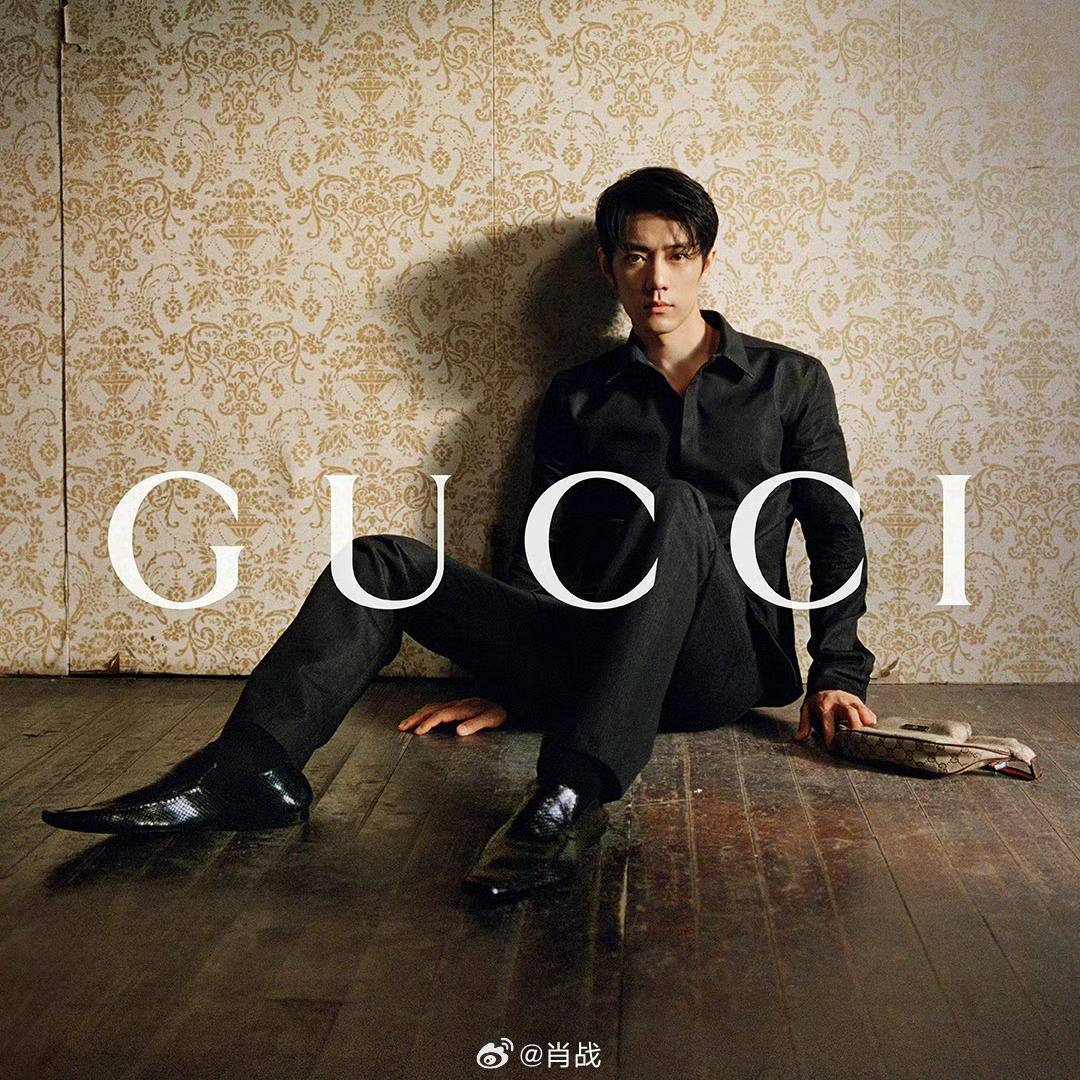 肖战gucci品牌代言人 恭喜GUCCI全球品牌代言人肖战解锁2026秋冬成衣全
