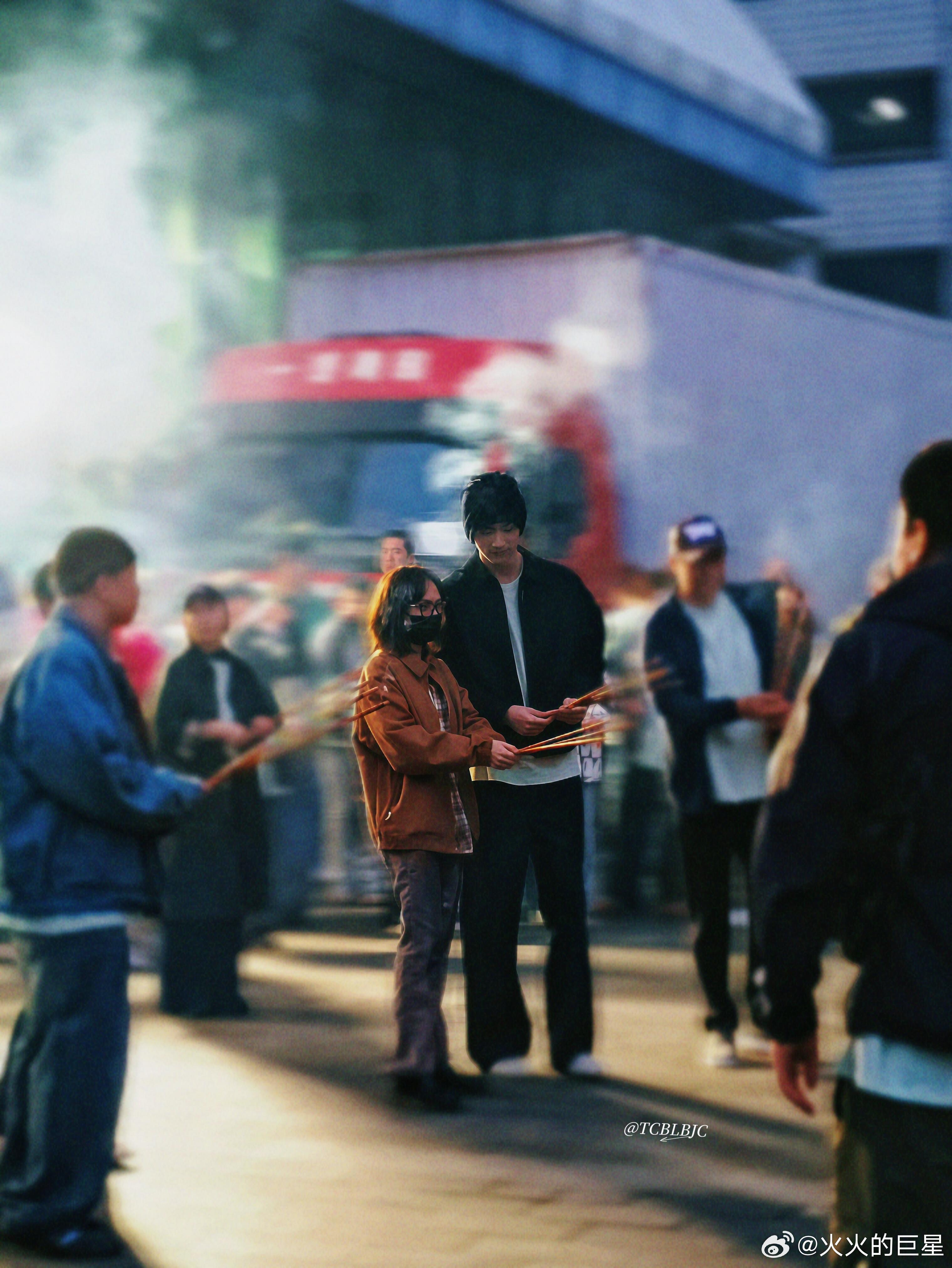 文淇周柯宇电影开机照文淇周柯宇电影开机路透 期待两位新电影的合作 