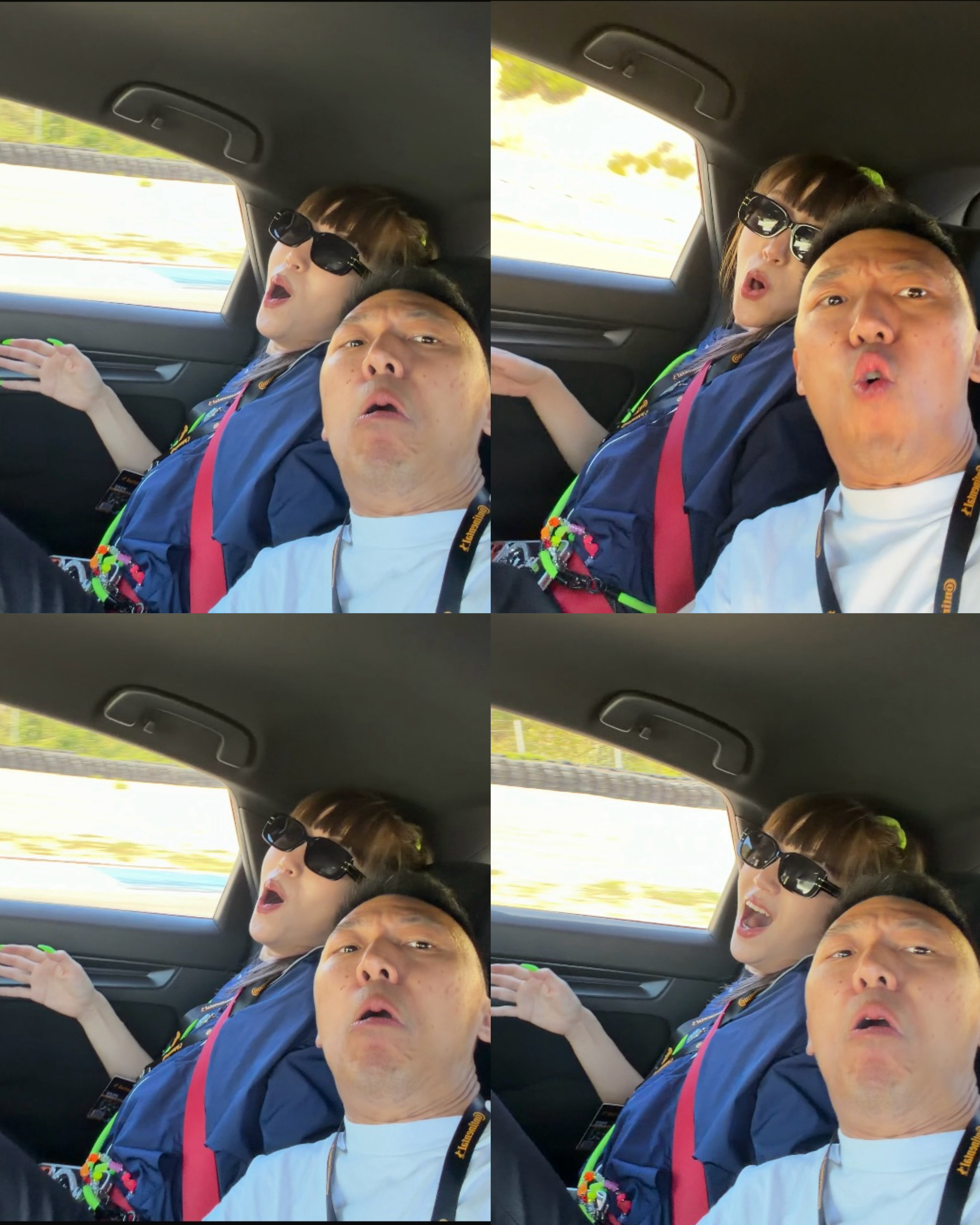 坐 开TypeR跑赛道好开心啊[春游家族] ​​​