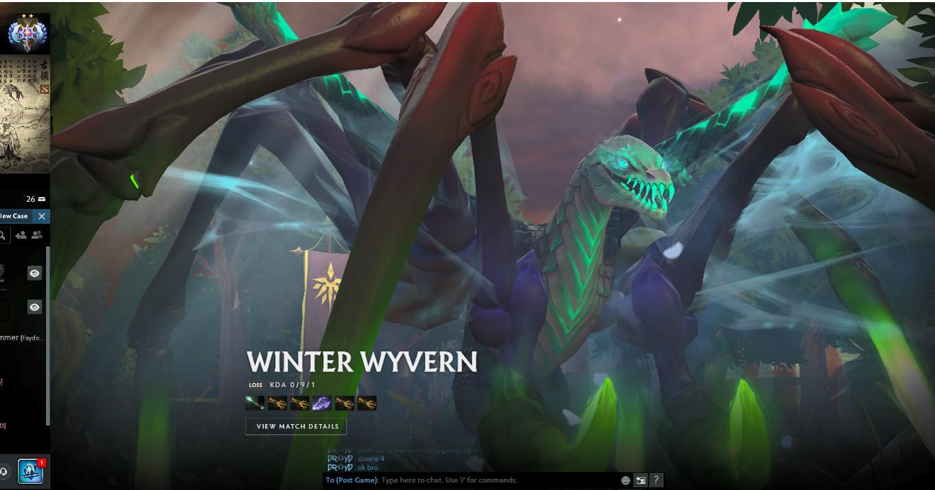 #dota2# 国外玩家分享了他的飞龙突变了[笑cry]这是蜘蛛和飞龙合体了吗？