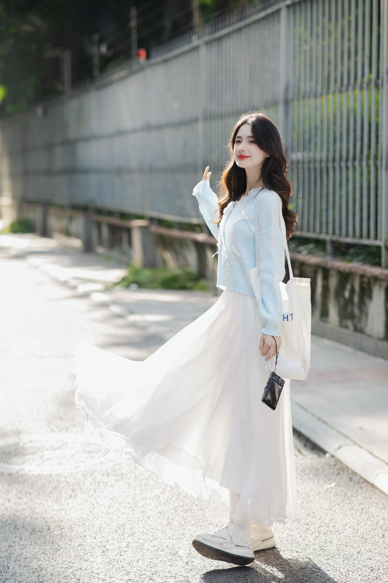 总是很喜欢有光的日子～气质仙女裙穿搭 温柔仙女裙 仙女穿搭 绝美仙女裙