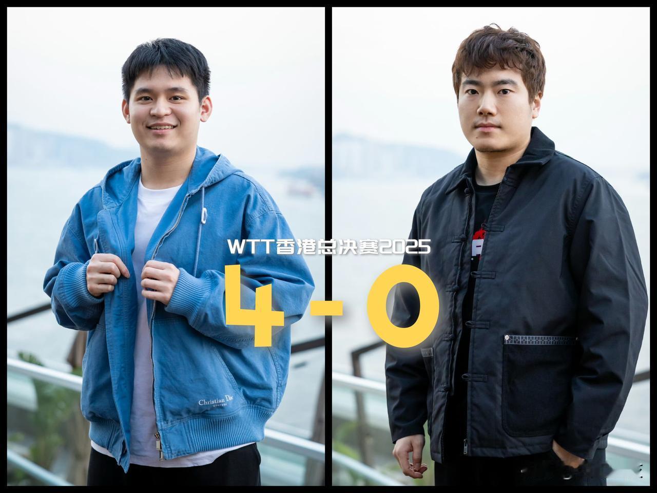 【好怀念赛季初的梁靖崑！这场打林诗栋只挣扎了一局还未果！】

WTT香港总决赛男