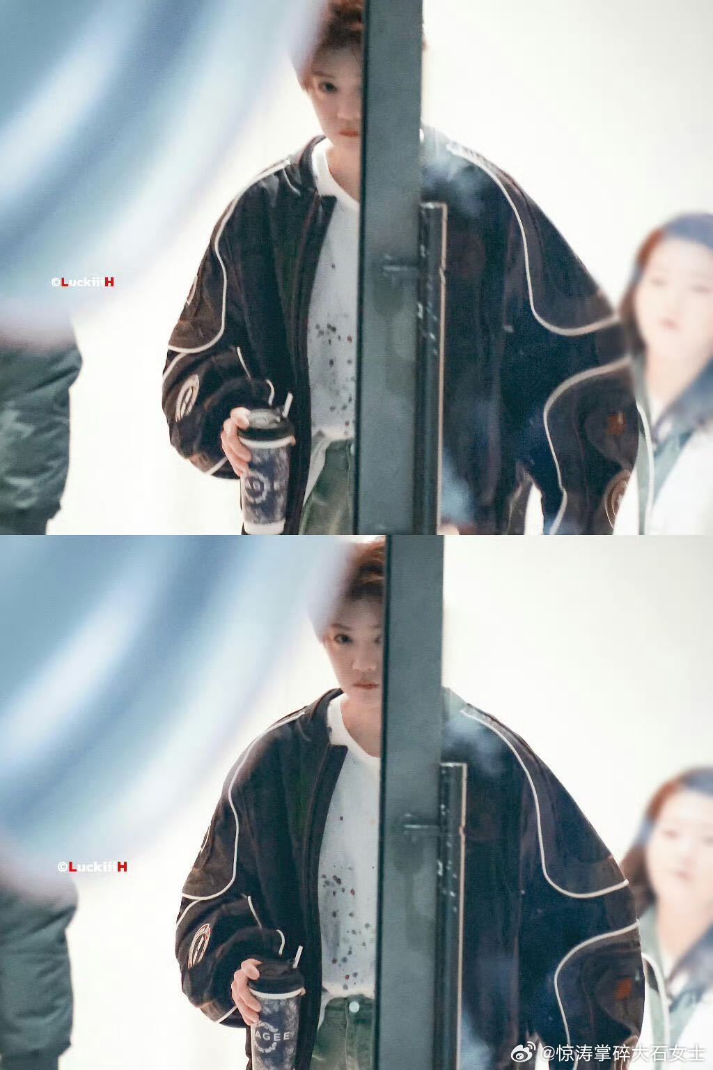 鹿晗五哈上海站录制结束鹿晗结束五哈上海站录制 鹿晗上海站收工，回京路上，五哈快播