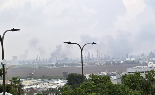 🔻以色列媒体12频道：获准发布，海法炼油厂受损。以色列北部电网部分断电。伊朗外