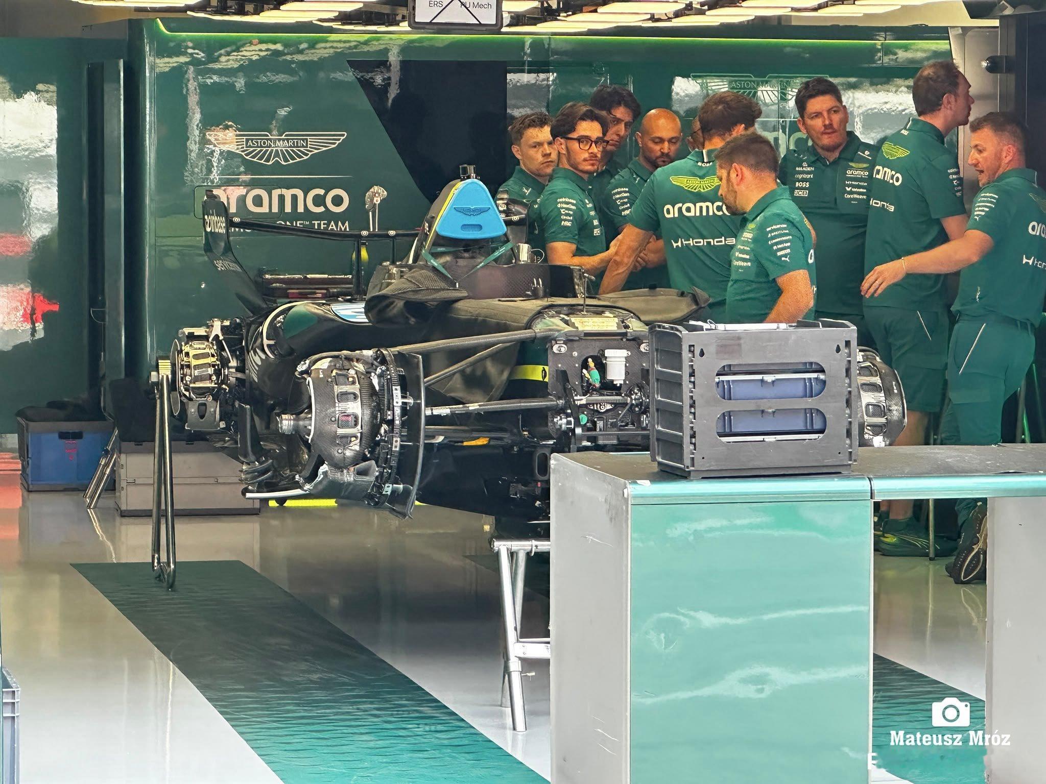 F1 阿斯顿·马丁车队在本周的匈牙利站带来期待已久的大升级，👉AMR26B！其