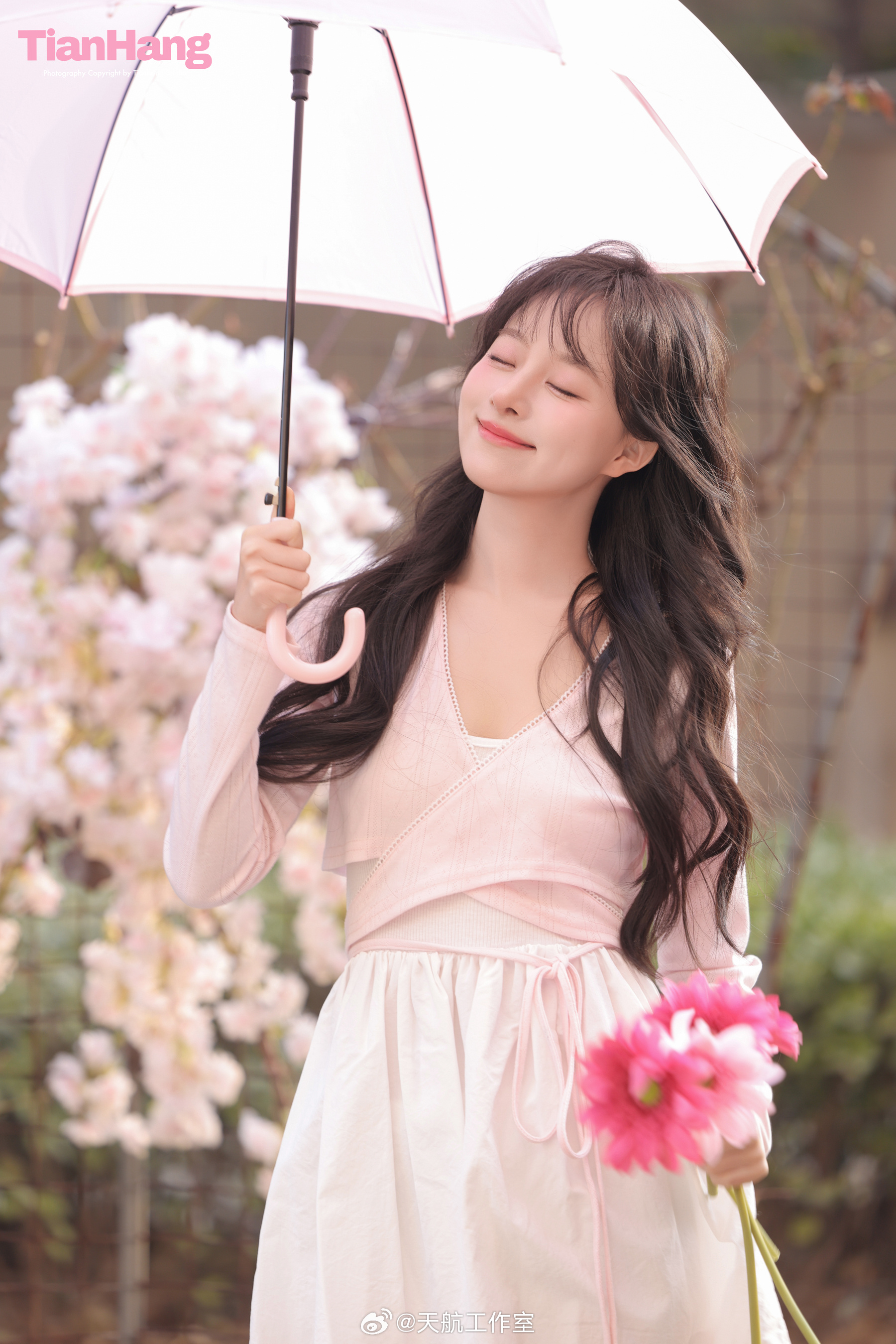✨捕捉一只粉粉嫩嫩的春日少女✌️天航工作室韩系少女心花漾外景
