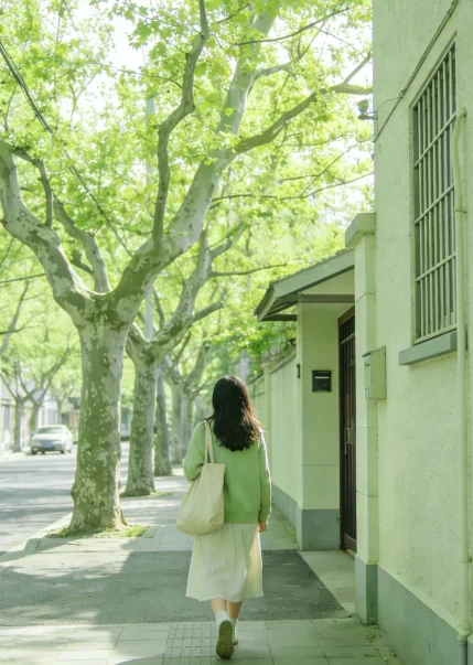 周末随便走走，走进了一片绿色