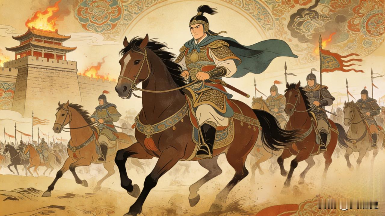 从积极面看，他的英雄主义体现在不拘泥于传统战法的开拓性——以骑兵快速迂回、长途奔