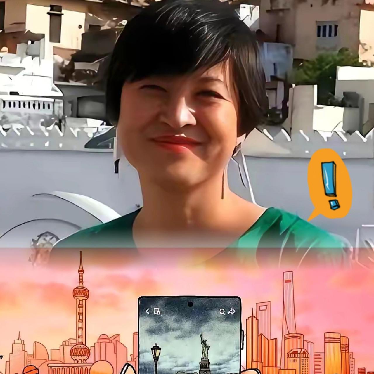 在纽约时报上撰文抹黑牢A"斩杀线″的是华裔女记者袁莉！

最近中文互联网上，“美