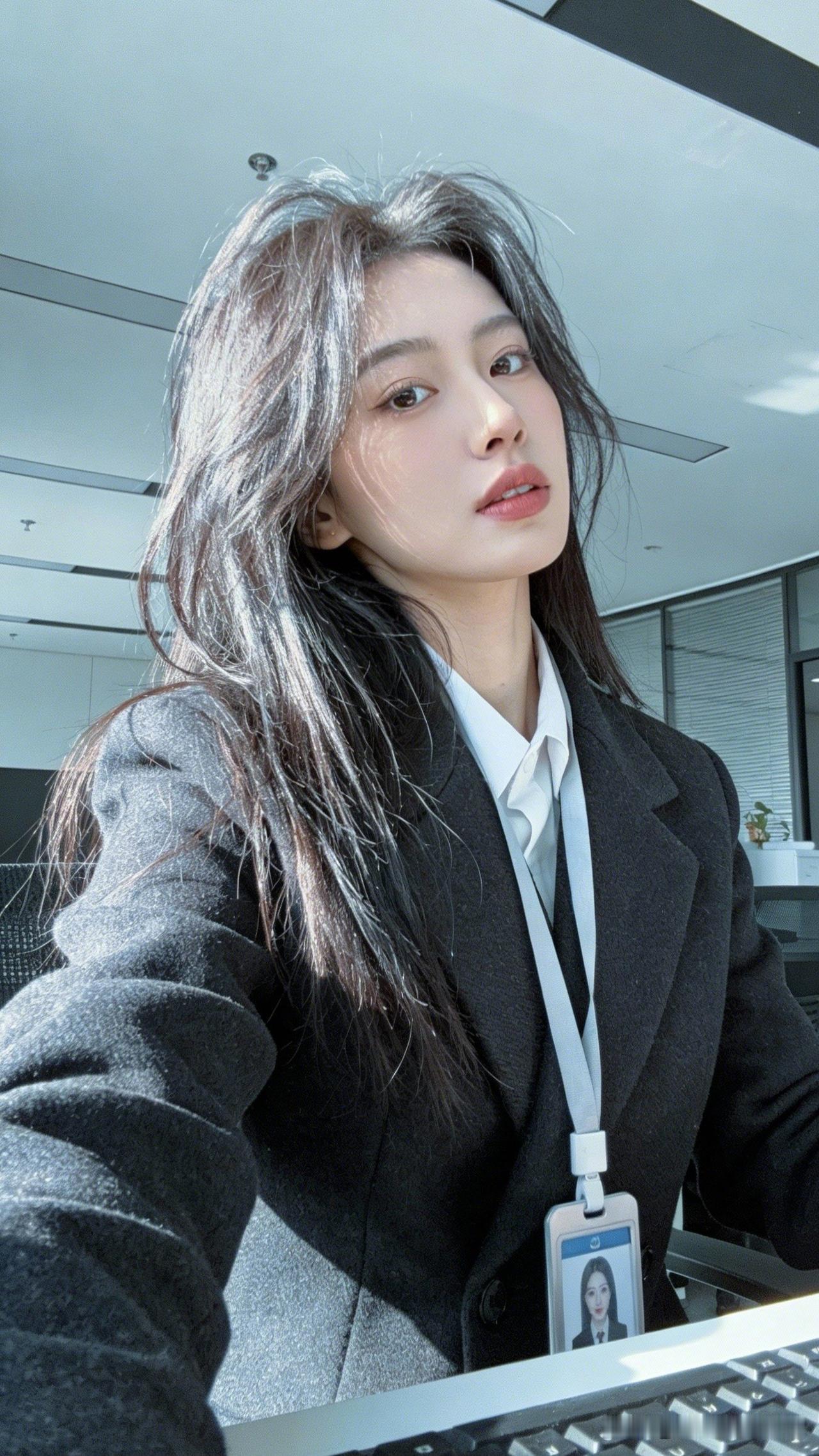 青丝凝眸，职场风姿。女人怎么样穿职业装才最耐看 职场日常 在办公室的美好一天，自