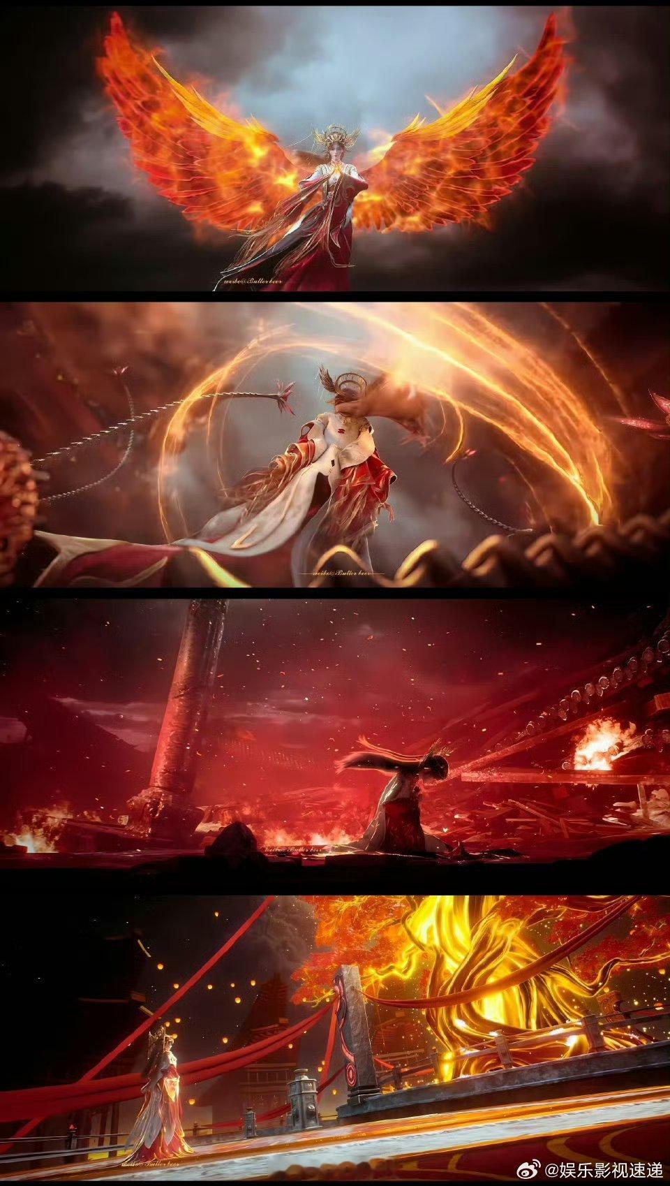 完美世界第二部剧场版公开 完美世界九劫焚天剧场版预告真的杀疯了！柳神和石昊的新造