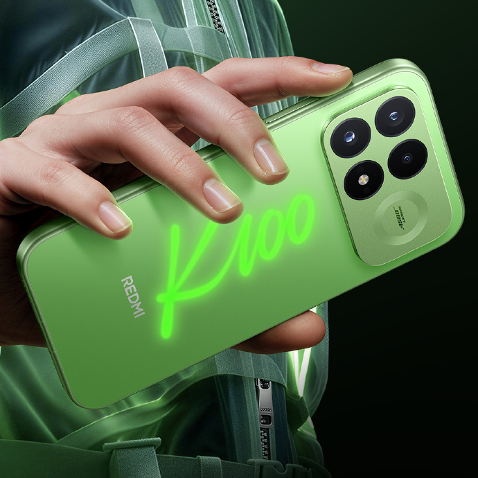 REDMI K100这次的“流萤追光”配色这个命名啊，产品经理绝对是崩铁粉丝，以