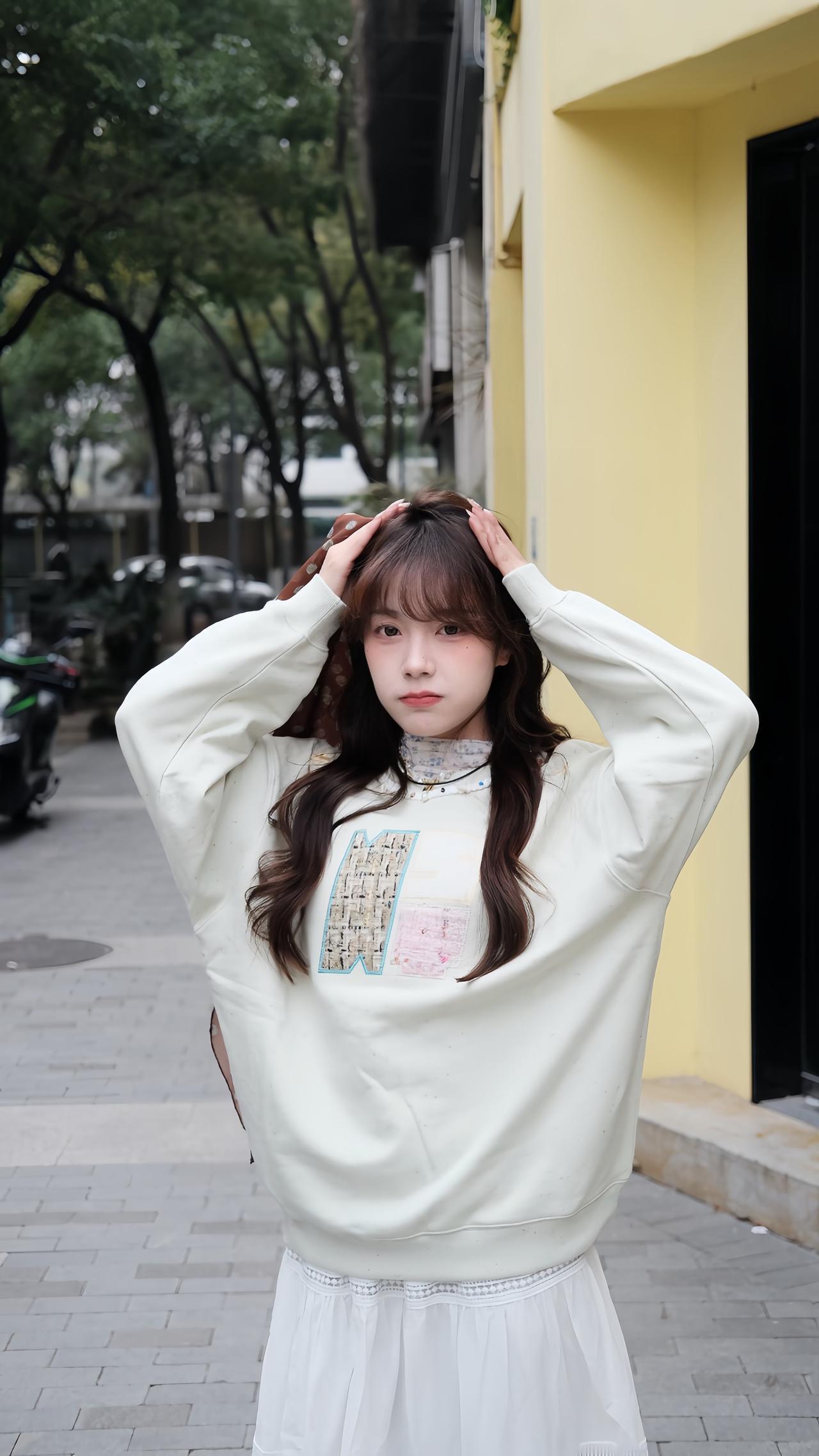 春季穿搭  我们的可颂时刻  我的穿搭破烂分享  今天也有好好穿衣服