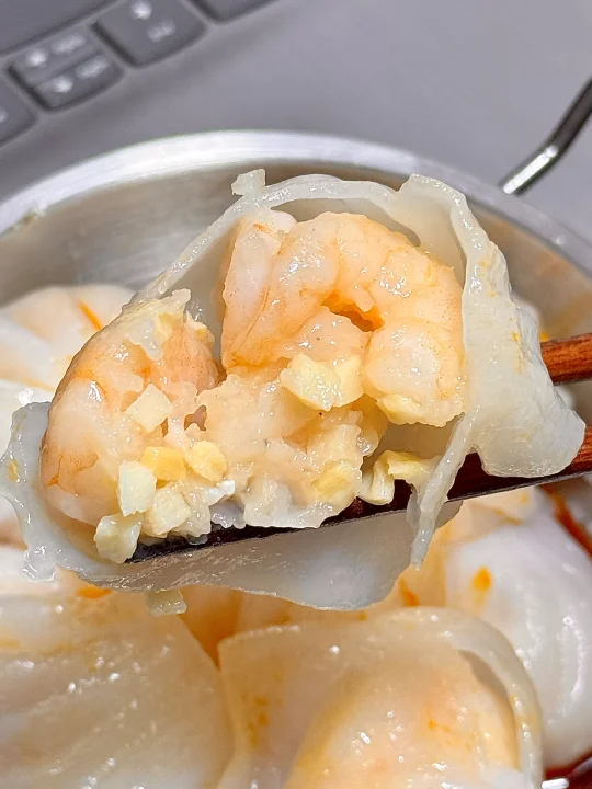 吃到了plus版虾仁的梦中情饺！！