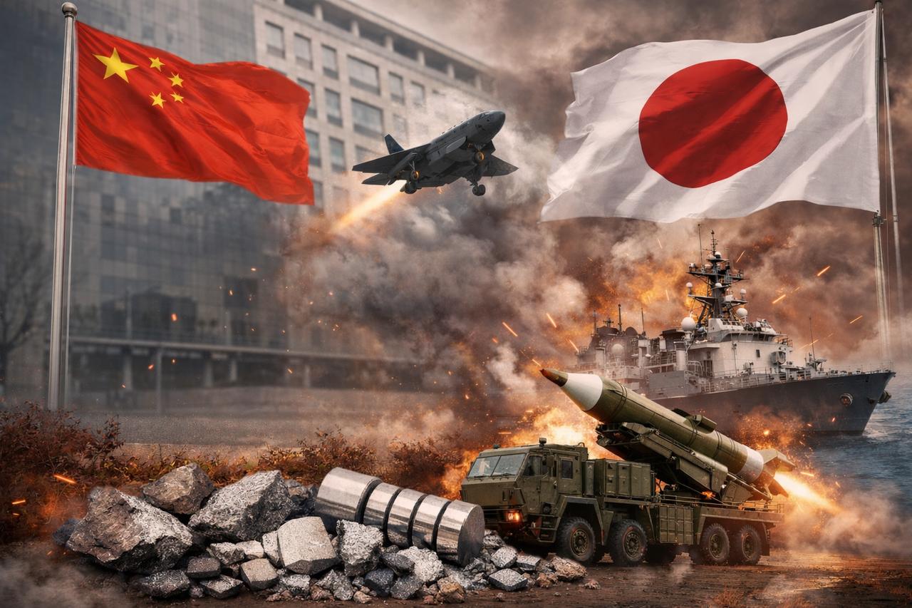 中方反制出手，日方叫屈。
1月6日，中国商务部宣布加强对日本军民两用产品的出口管